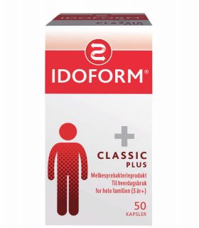 Idoform Classic Plus melkesyrebakterier kapsler 50 stk
