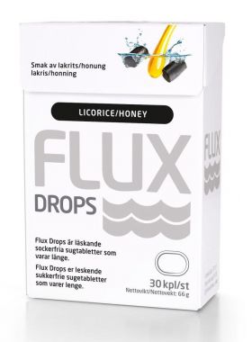 Flux Drops Lakris & Honning 30stk