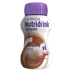 Nutricia Nutridrink Compact næringsdrikk sjokoladesmak 4x125 ml