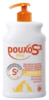 Douxo S3 Pyo Shampoo til dyr 500 ml