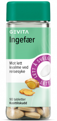 Gevita Ingefær tabletter 90 stk