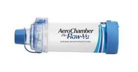 AeroChamber +Flow-Vu munnstykke voksen blå 1 stk