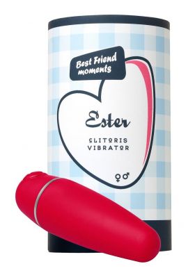 Belladot Ester klitorisvibrator Rød