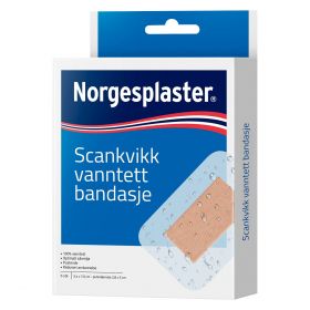 Norgesplaster Scankvikk vantett bandasje 5,4x7,6 5 STK