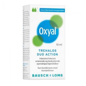 Oxyal Trehalos Duo Action øyedråper 10 ml