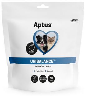 Aptus Uribalance tilskuddsfôr til hund og katt 60 stk