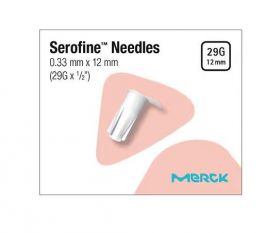 Serofine nål 29Gx0.5/0.33x12 mm 100 stk
