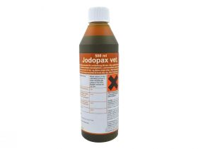 Jodopax Vet 0,75 % oppløsning 500 ml