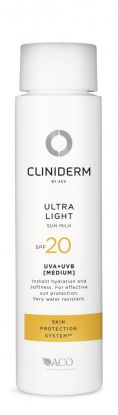 Cliniderm Ultra Light Sun Milk SPF20 150ml