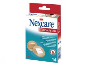 Nexcare blood-stop runde plaster 14 stk