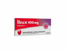 Ibux 400 mg kapsler 10 stk
