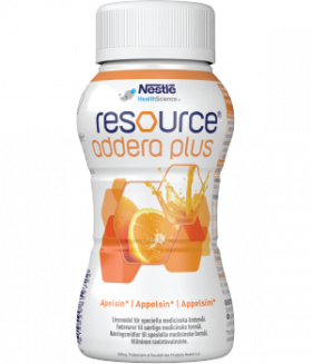 Resource Addera Plus næringsdrikk appelsinsmak 4x200 ml
