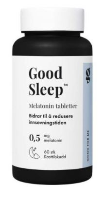 Good Sleep Melatonin 0,5 mg tabletter 60 stk