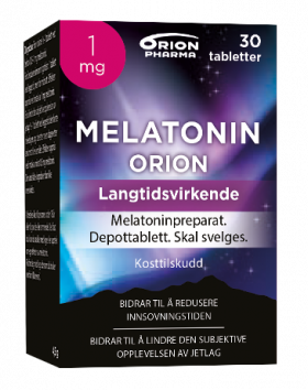 Melatonin Orion 1 Mg Depottablett 30 Stk