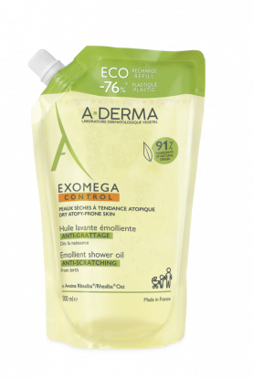 A-Derma Exomega Control Shower Oil Eco-refill 500 ml
