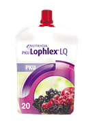 PKU Lophlex LQ 20 drikk ved PKU smak av bær 125 ml