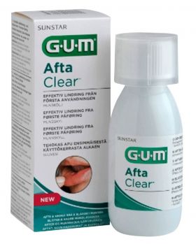 Gum Afta Clear munnskyll 120 ml