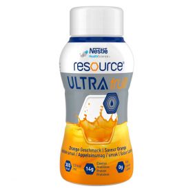 Resource Ultra Fruit næringsdrikk ekstra protein appelsinsmak 4x200 ml