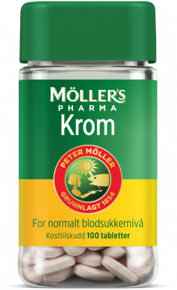 Möller's Pharma Krom 100 stk