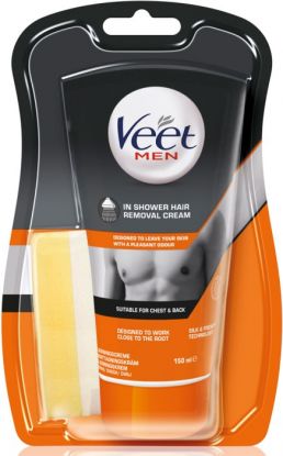 Man In Shower Hair Removal Cream 150ml