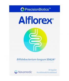 Alflorex ved IBS/irritabel tarmsyndrom kapsler 30 stk