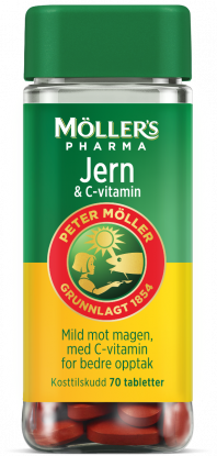 Möller's Pharma Jern & C-vitamin 70 stk