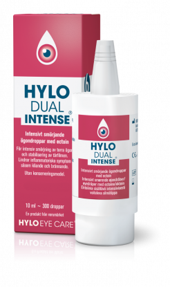 Hylo-Dual Intense smørende øyedråper 10 ml