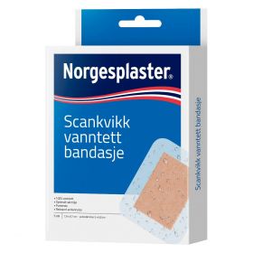 Norgesplaster Scankvikk vantett bandasje 7,9x9,7 5 STK