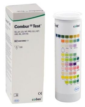 Combur 10 Test urinstrimmel 100 stk
