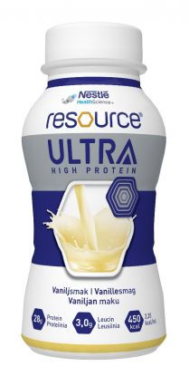 Resource Ultra næringsdrikk vaniljesmak 4x200 ml