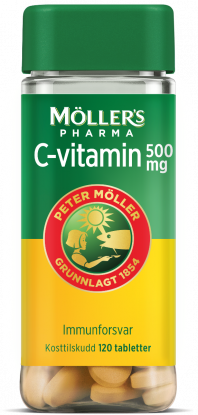Möller's Pharma C-vitamin 500 mg 120 stk
