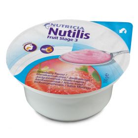 Nutricia Nutilis Fruit Stage 3 fruktpuré jordbærsmak 3x150 g
