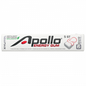 Apollo Energy Gum tyggegummi spearmint 5 stk