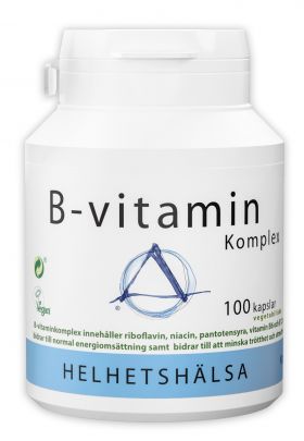 Helhetshälsa B-vitaminkompleks 100 stk