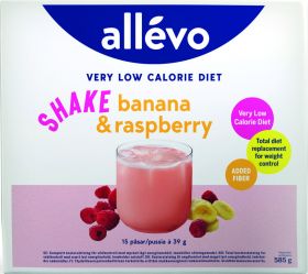 Very Low Calorie Diet Shake Banana & Raspberry 15x39g