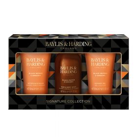 Baylis & Harding Men's Black Pepper & Ginseng Face & Body Set