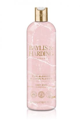 Baylis & Harding Elements Pink Blossom & Lotus Flower Body Wash 500 ml
