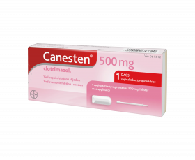 Canesten 500 mg vaginaltablett 1 stk