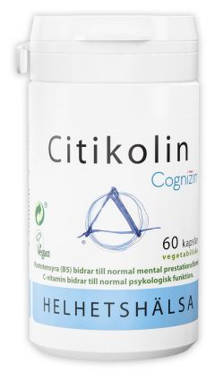 Helhetshälsa Citikolin hjerne og hukommelse 60 stk