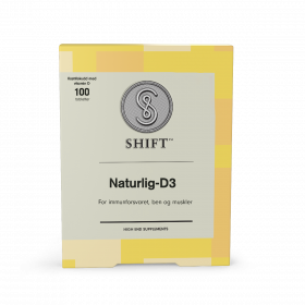 SHIFT™ Naturlig-D3 80 mcg tabletter 100 stk