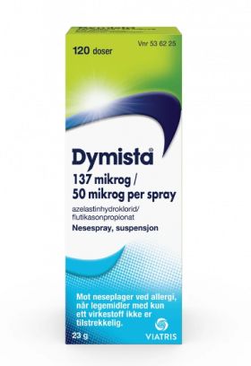 Dymista 137+50 mcg/dose nesespray 120 doser