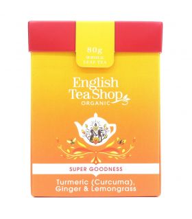 English Tea Shop Turmeric, Ginger & Lemongrass løs te 80 g