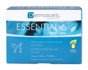 Dermoscent Essential 6 spot-on for katt 0,6x4 ml
