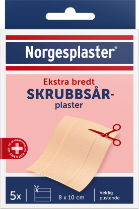 Norgesplaster Skrubbsårplaster 8 x 10 cm
