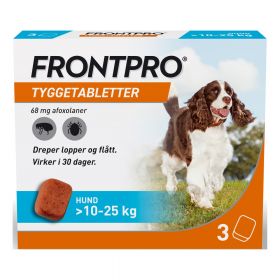 Frontpro vet tyggetablett 68 mg til hund 3 stk (blister)