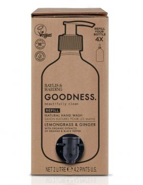 Baylis & Harding Goodness Lemongrass & Ginger Hand Wash Refill 2 L