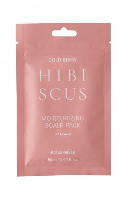 Rated Green Cold Brew Hibiscus Moisturizing Scalp Pack w/ Honey 50ml