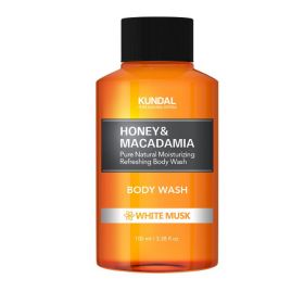 KUNDAL Honey & Macadamia Body Wash White Musk 100 ml