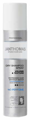 Jan Thomas Dry Shampoo uten parfyme 250 ml
