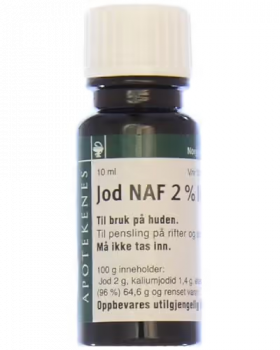 Jod NAF 2% liniment 10 ml
